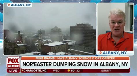 Winter Storm Dumping Snow In Albany New York Latest Weather Clips