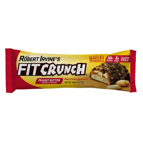 Fitcrunch Bar Protein Bar Peanut Butter 30g Protein 12 Ct