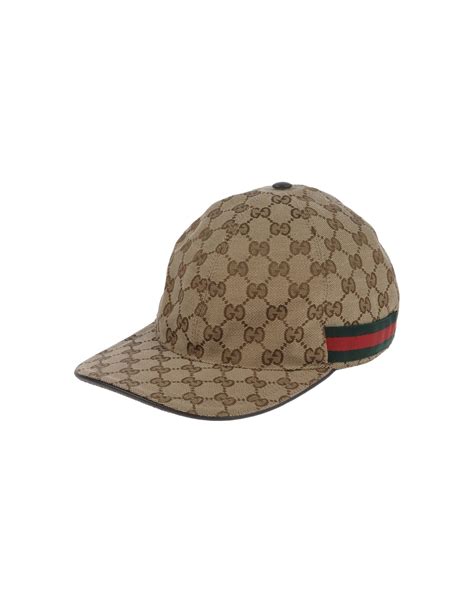Lyst Gucci Hat In Brown For Men
