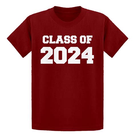 Youth Class Of 2024 Kids T Shirt Indica Plateau