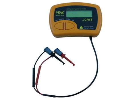 Lcr And Impedance Meter Test And Measurements Lcr Meters