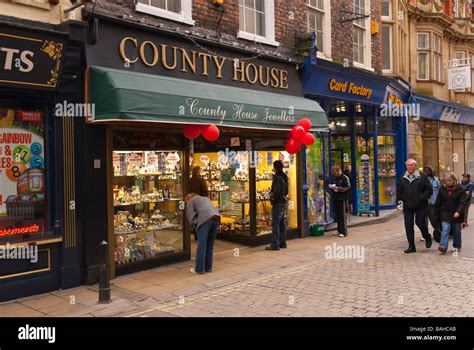 County House Jewellers Shop Store In Yorkyorkshireuk Stock Photo Alamy