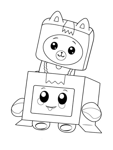 Lankybox Coloring Pages - Free Printable Coloring Pages for Kids