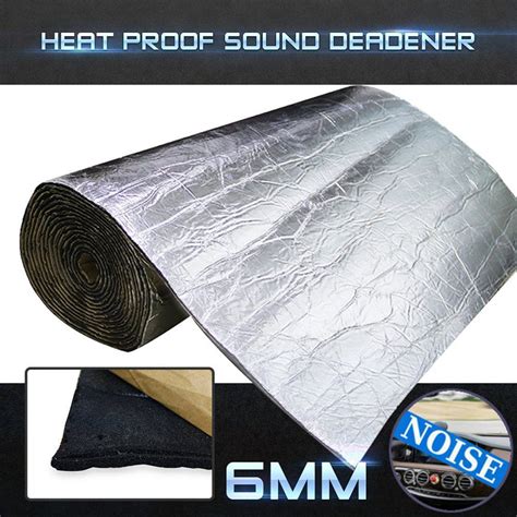 43sqft 86sqft Car Sound Noise Deadener Insulation Mat Heat Proof