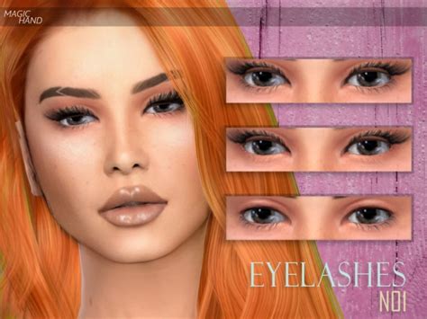 Eyelashes N01 By Magichand At Tsr Sims 4 Updates