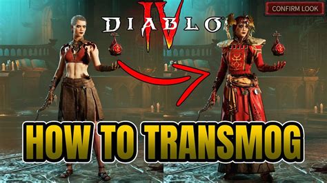 Diablo Beta How To Transmog Change Appearance For Free Youtube