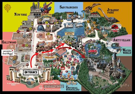 Universal studios japan travelers' reviews, business hours, introduction, open hours. Universal Studios Japan Map | Earth Map