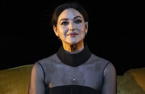 Monica Bellucci Maria Callas Was A Foreigner Wherever She Was I Can