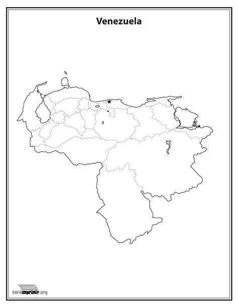 Mapas De Venezuela Para Colorear E Imprimir Imagui Images