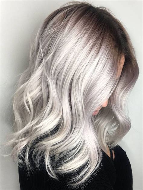 Pinterest Deborahpraha ♥️ Silver Grey Hair Color Haircolor Grey