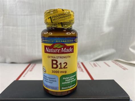 Nature Made Vitamin B12 3000 Mcg Softgels 60 Ct For Sale Online Ebay