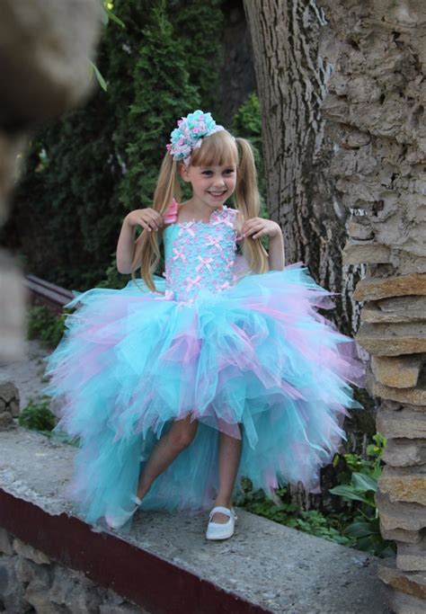 Girls Tutu Dresses 2016 New Tiered Layered Tulle Hi Lo Cupcake Pageant