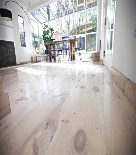 White Stain Pine Kitchen Floored At Home