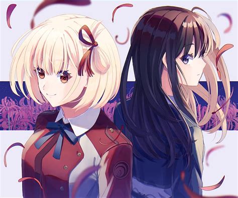2560x1600px Free Download Hd Wallpaper Anime Anime Girls Lycoris Recoil Nishikigi