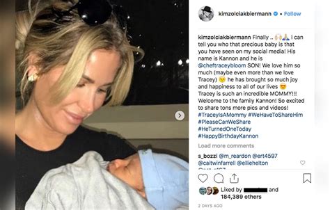 Kim Zolciak Reveals ‘dont Be Tardy Star Tracey Welcomed A Baby Boy