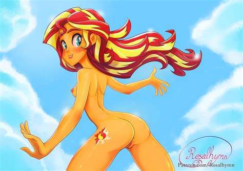 Sunset Shimmer Carefree NSFW By Rosalhymn Hentai Foundry