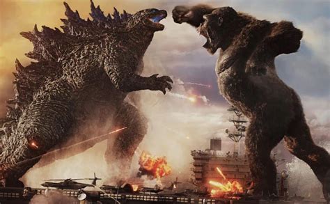 Godzilla Vs Kong Aircraft Carrier Fight Scene Is 18 Minutes Long