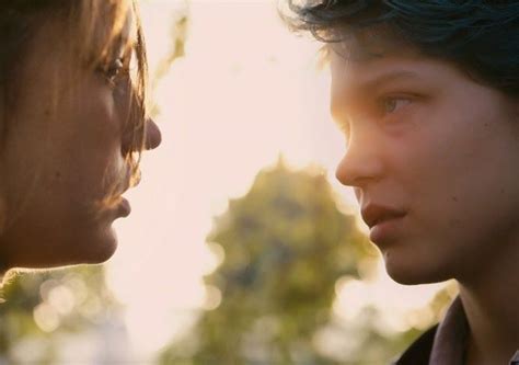 Adele Exarchopoulos And Lea Seydoux In Blue Is The Warmest
