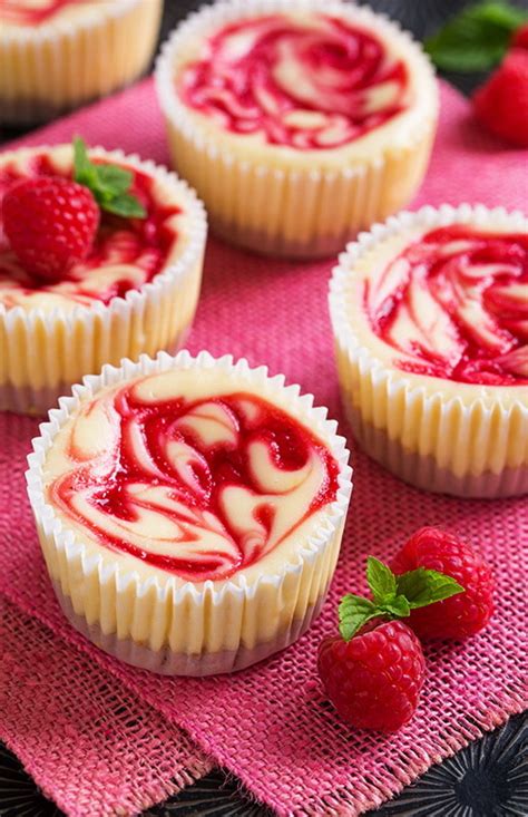 Raspberry Spiral Cheesecake Tart - Quick Healthy Dessert ...