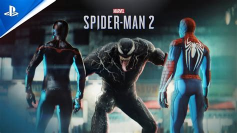 Marvel S Spider Man Trailer Venom Vs Peter Parker And Miles Morales