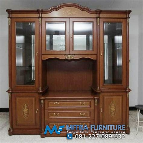 Lemari hias minimalis modern sabell. Jual Lemari Tv Jati Minimalis Warna Coklat Tua Harga Murah ...