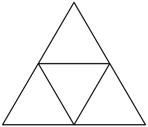 Triangle Traceable Heraldic Art
