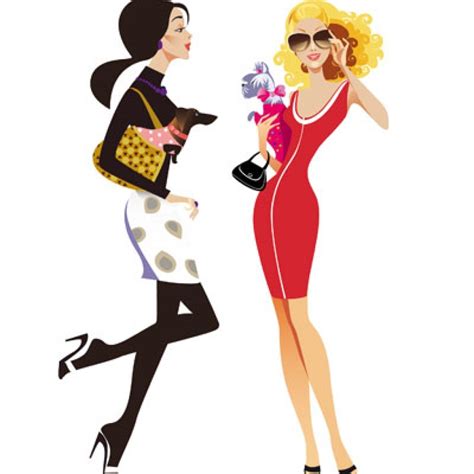 Fashion Girl Clip Art And Girls In Clipartix