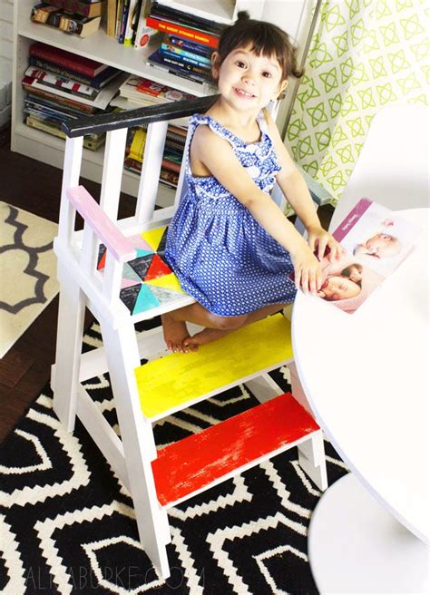 Iris 595904 children's 3 person wooden compartmental cubic storage bench, white. alisaburke: DIY toddler chair | Toddler chair, Toddler ...