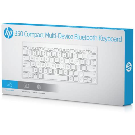 Клавіатура Hp 350 Compact Multi Device Bluetooth Ua White 692t0aa