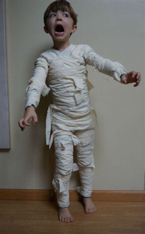 Diy Mummy Costume Toddler Reva Hamblin