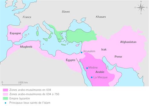 L Islam du VIe au XIIIe siècles e Cours Histoire Kartable