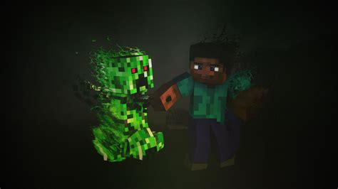 Minecraft Creepers Wallpapers Wallpaper Cave