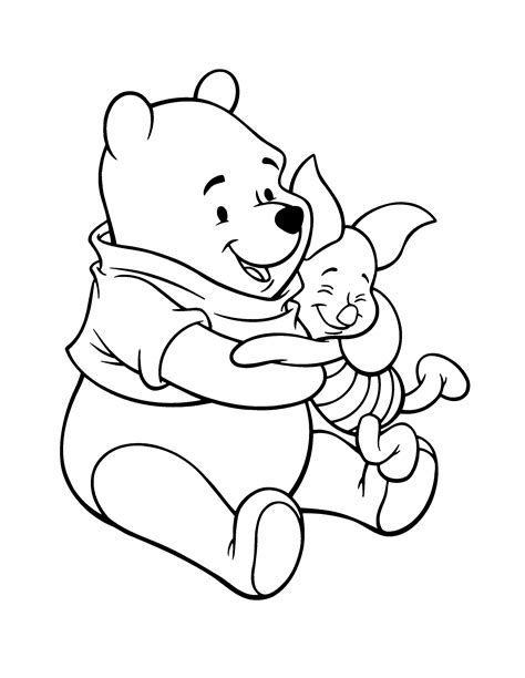 This video is about how to drawing and coloring winnie the pooh in cartoon style super cute and kawaii. Winnie The Pooh Line Drawing at GetDrawings | Free download