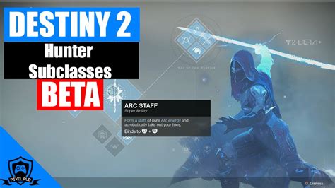 Destiny 2 Beta Hunter Subclass Overview Youtube