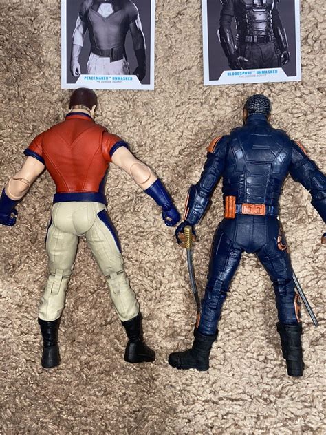 Mcfarlane Dc Multiverse Unmasked Exclusives Peacemaker And Bloodsport