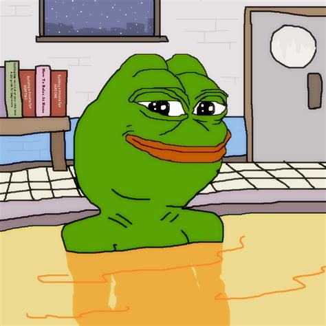 Pepe Piss Smug Frog Know Your Meme