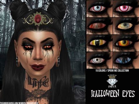 Madamechvlrs Halloween Eyes Halloween Eyes Sims 4 Tattoos Sims 4 Cc