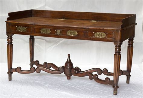 Anglo Indian Rosewood Writing Table At 1stdibs