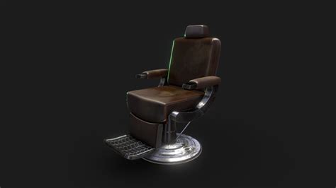 Barber Chair 3d Model By Adamwhite 8c2f71d Sketchfab