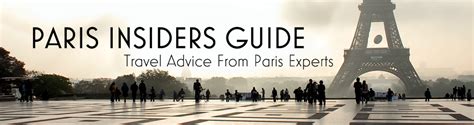 Paris Insiders Guide Website Information