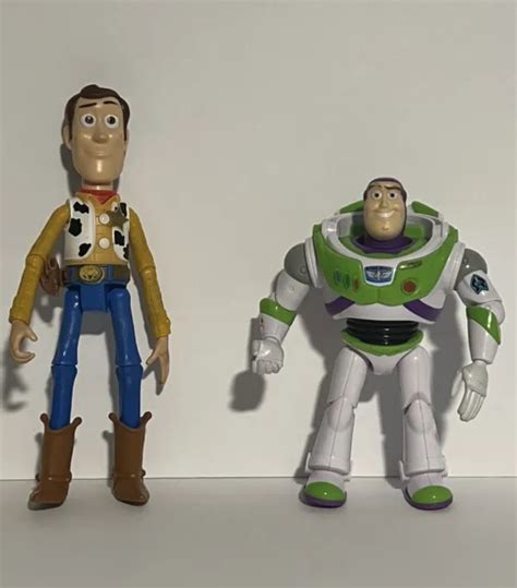 Disney Pixar Toy Story Woody And Buzz Lightyear Action Figures Eur 16