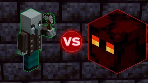 Vindicator Vs Magma Cube Minecraft Mob Battle Season 1 Minecraft 1
