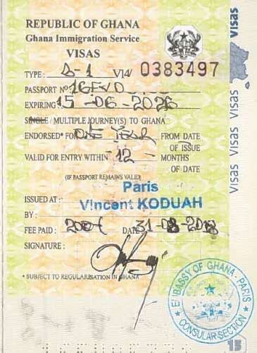 Visa Ghana Demande En Ligne Formalités Simplifiées