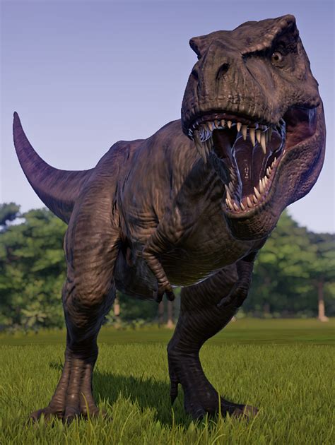 Tyrannosaurus Jurassic World Evolution Wiki Fandom Jurassic World
