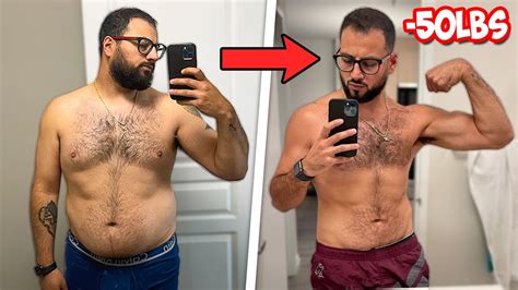 How I Lost Over 50 Pounds In 4 Months Body Transformation Youtube