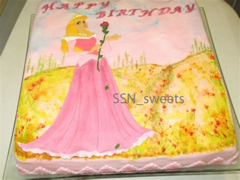 princess aurora cake