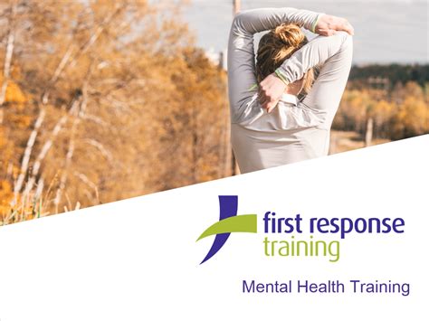 Mental Health Training First Response Training