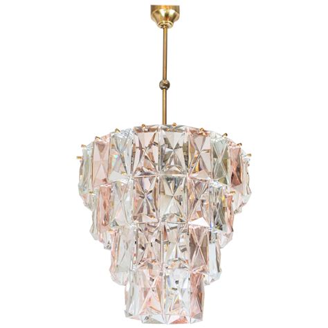 Murano Glass Crystal And Pink Rose Chandelier At 1stDibs Rose Glass