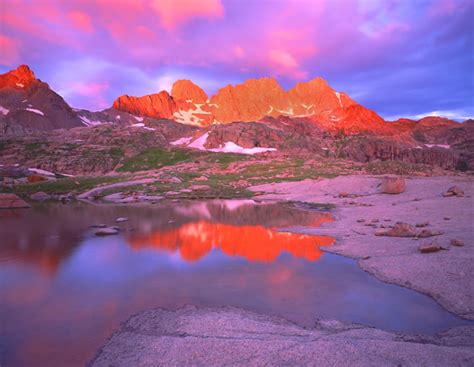 Colorado Mountain Sunset Br