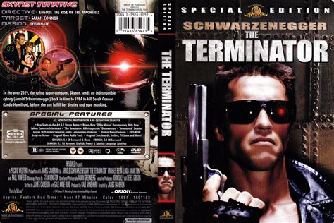 Jaquette Dvd De The Terminator Canadienne Cinéma Passion